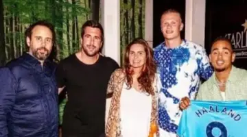 صورة تكشف علاقة هالاند بمرشح ريال مدريد